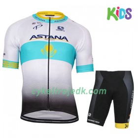 Cykeltøj + Cykelshorts Børn 2017 Astana Pro Team N002